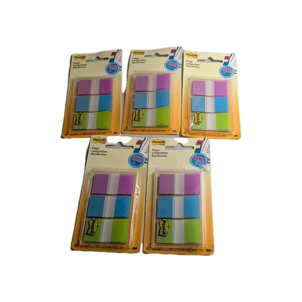 390 3M Post-it Assorted Flag Page Markers .94